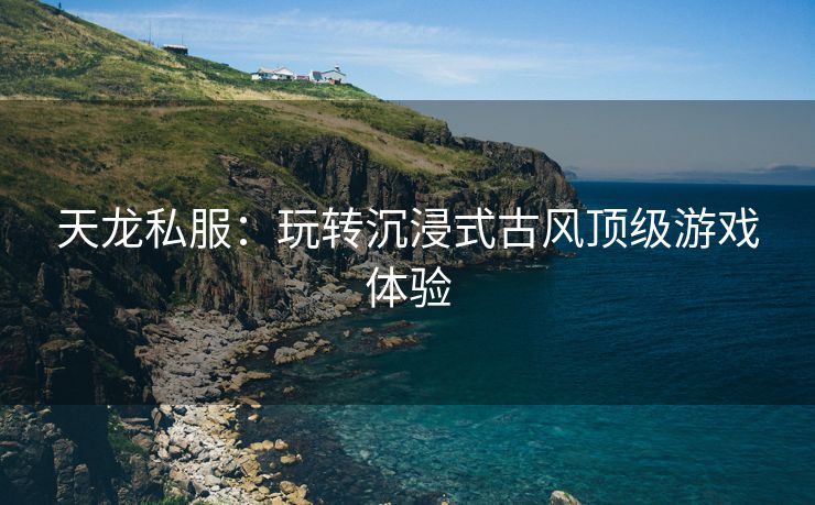 天龙私服：玩转沉浸式古风顶级游戏体验