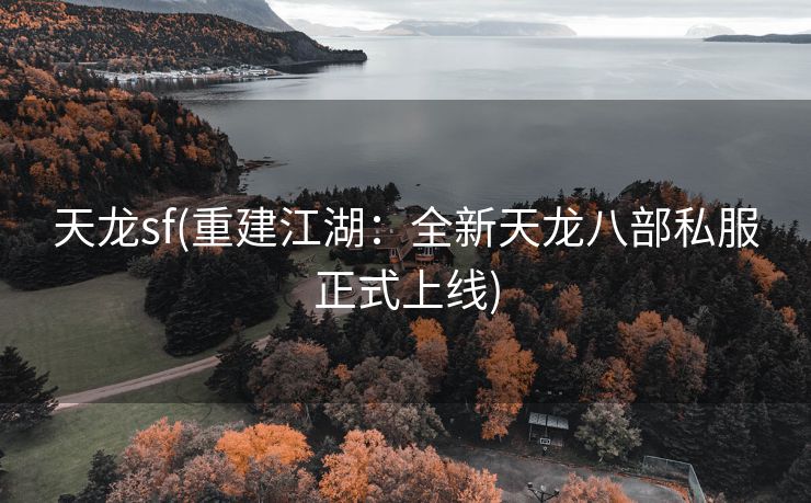 天龙sf(重建江湖：全新天龙八部私服正式上线)