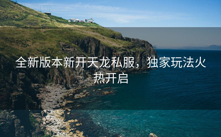 全新版本新开天龙私服，独家玩法火热开启