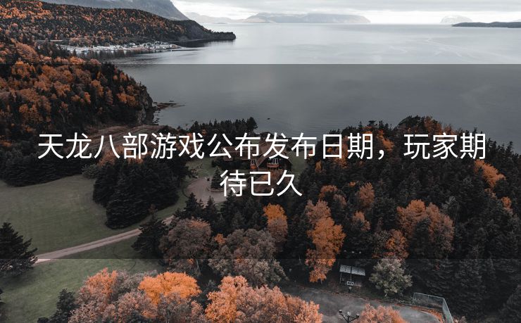 天龙八部游戏公布发布日期，玩家期待已久